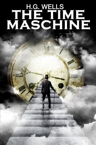 The Time Machine - H G Wells - 1895 cover